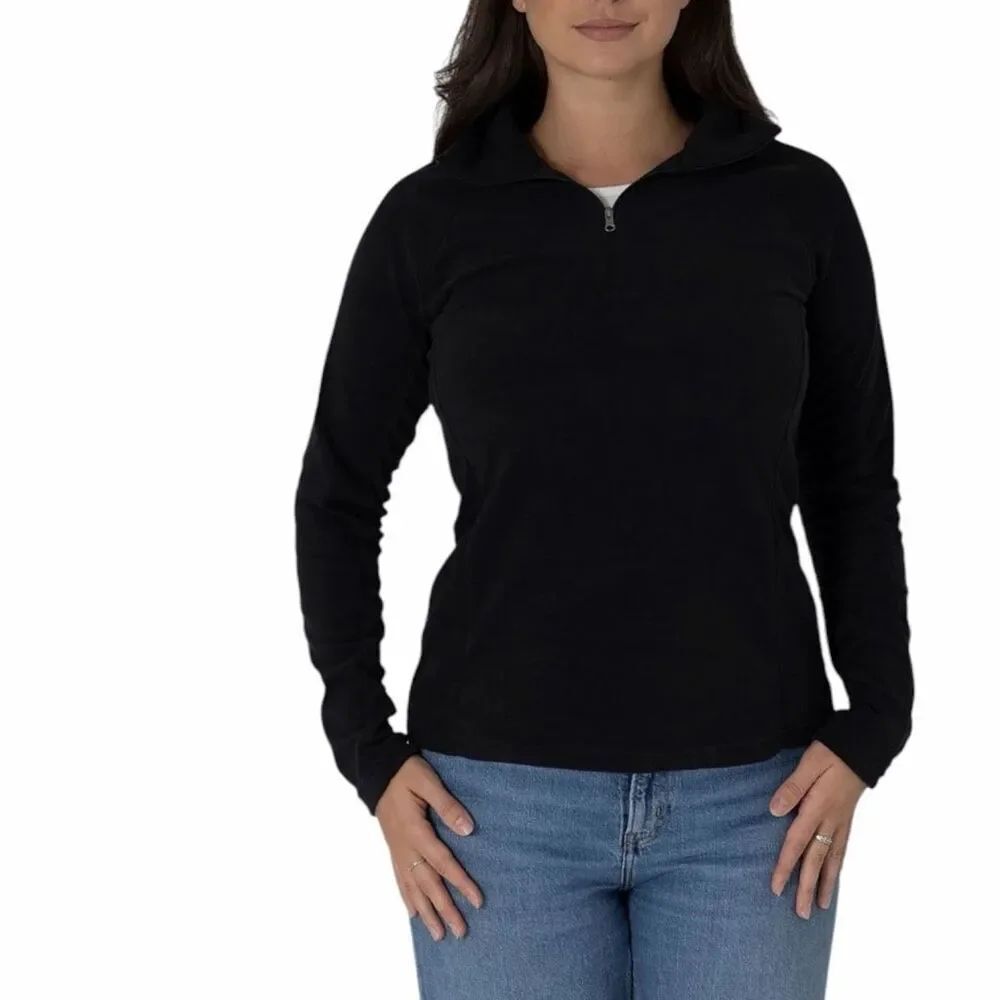 Columbia Women's Glacial IV Half Zip Fleece Color Black Size XS